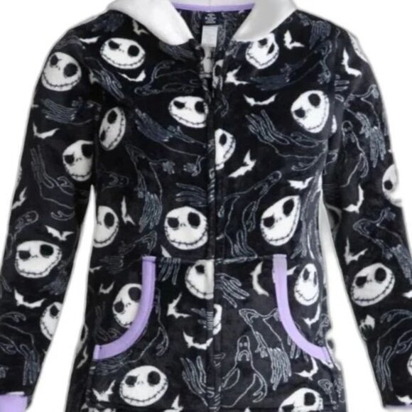 DISNEY The Nightmare Before Christmas Jack Skellington Union Suit Women’s M NEW - Picture 5 of 7